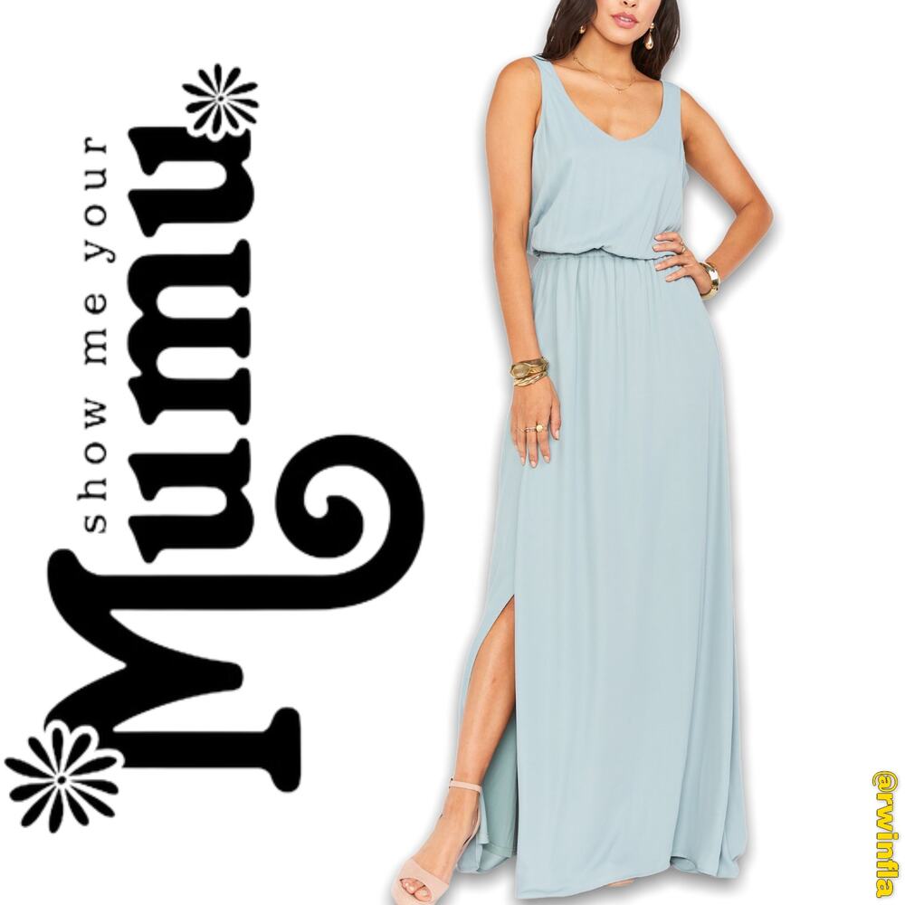 NWT SMYM Show Me Your Mumu Wedding Kendall Maxi Brides Maid Dress Sz Medium